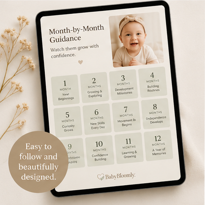BabyBloomly™ Baby’s First Year Guide